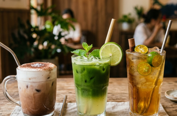 Cacao muối, matcha chanh hay trà tắc mật ong: ba lựa chọn dễ uống khi ghé Fuji
