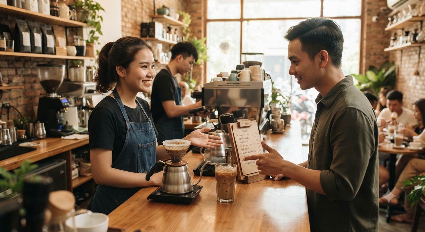 Chọn lựa thức uống phù hợp với sở thích của Anh/chị